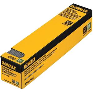 DeWalt DCA15250-2 2-1/2-Inch 15-Gauge Coated Chisel Point Angled Finish Nail
