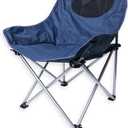 Foldable lawn chair, 23" x 23" chair, 30" tall, Blue