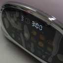 Roter Mond 2 Slice Toaster Smart Touch Screen, Retro Stainless Steel Bread Toaster with Digital Timer, Sleep Mode, Bagel, Cancel, and Defrost Functions, 6 Bread Types and Shade Settings, Light Purple (Pink)