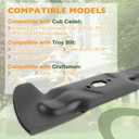 HQPASFY 742P05094 High Lift Blades Compatible with Cub Cadet Enduro XT1-LT50 Ultima ZT1-50 ZT2-50 with 50'' Deck, 490-110-C193 Lawn Mower Blades Replace for Troy Bilt/Craftsman CMXGZAM110193, 3 Pack