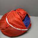 Playz 5pc Kids' Play Tents & Tunnels - Ball Pit for Toddlers, Basketball Hoop, Crawling Tubes, Pop-Up Playhouses, Baby Obstacle Course for Indoor or Outdoor Use (Blue, Yellow, Red)