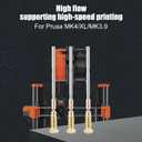 Nozzles 3D Printer MK4 Nozzle Hardened High Precision Brass MK4 0.4mm 3D Printer Nozzles,Compatible only with for Prusa XL/MK4/Mk3.9 Nextruder Hotend