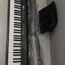 88 Key Keyboard Piano, Electronic Digital Piano with Music Stand, Power Supply, Sustain Pedal, Stand, Bluetooth, Carrying Case, Headphones, USB-MIDI, for Beginner Professional at Home, Stage