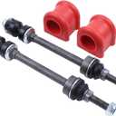 MOTOKU Front Suspension Stabilizer Sway Bar Links with Bushings Kit for Dodge Ram 1500 2006-2010 for Ram 1500 Classic 2019-2020 1500 2011-2018 Left Driver and Right Passenger Side