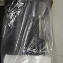 Upgrade Retractable Baby Gates, 35" Tall Extends up to 60" Wide, Mesh Dog Gate Indoor for Stairs, Outdoor Reinforced Pet Gate with Support Rods for Doorways Hallways Kitchen Bedroom, Black