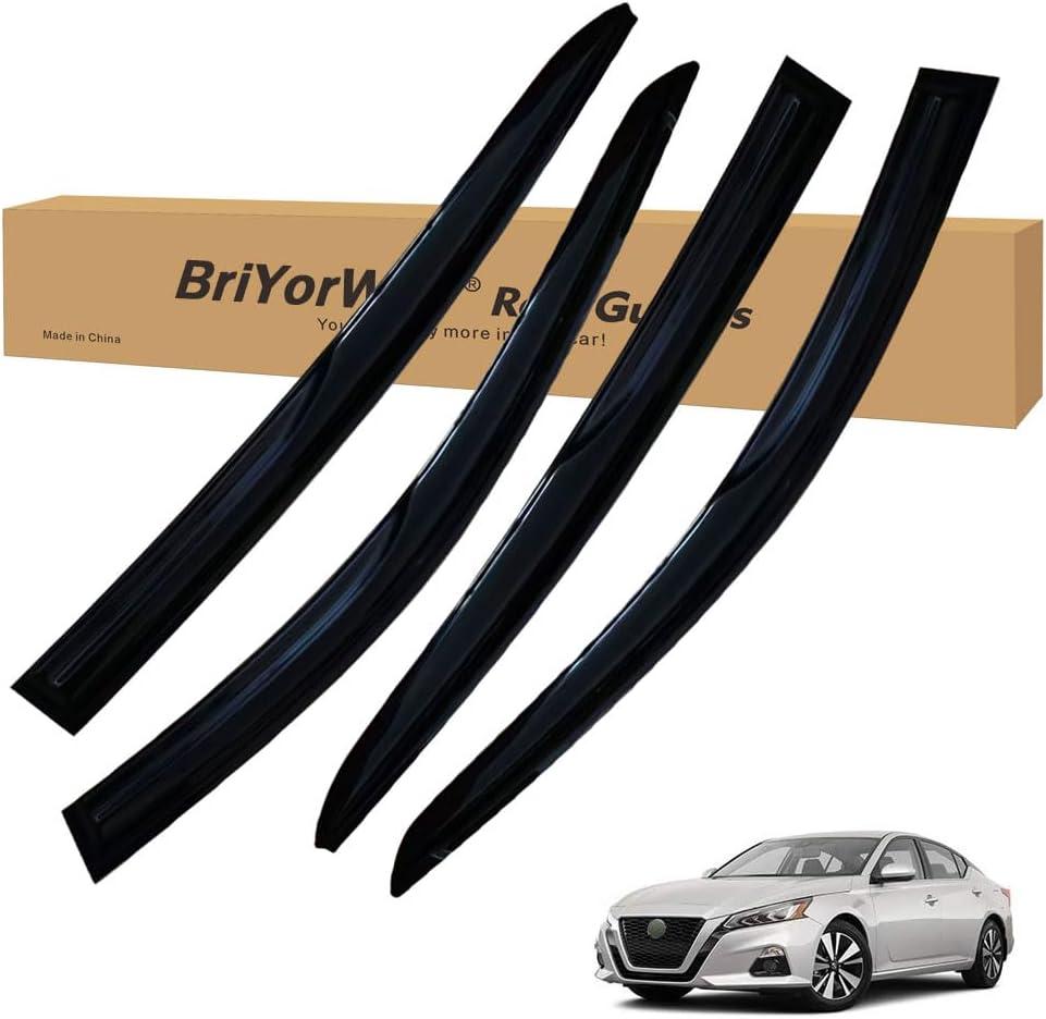 Vent Shades Rain Guards for Nissan Altima 2019 2020 2021 2022 2023 2024 2025 Accessories, for Nissan Altima Window Deflectors Window Visors