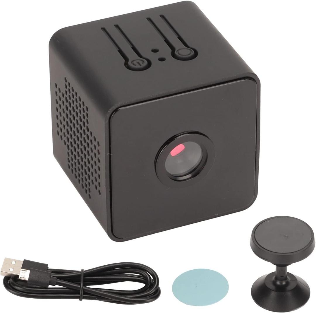 Haofy Small Camera, 1080P Full HD 2.4GHz Mini Security Camera Support Real Time Viewing for Car