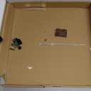 LEIKE Large Wall Clocks with Night Light Battery Operated,Silent Non Ticking,Rustic Modern Big Wood Clock for Living Room, Bedroom,Kitchen,Farmhouse,Office,Home Decor-24 Inch(Black-Arabic Number)