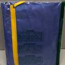 Airplane Pocket Organizer with Tray Table Cover,Portable In Flight Seat Back Organizer & Storage Bag, Commuter Essential Travel Bag Travel Accessories for Flying,Blue (Blue)