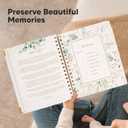 Pregnancy Journal for First Time Moms Gifts - 90 Pages Hardcover Pregnancy Memory Book, Beautiful & Cute Baby Book Keepsake, Ultrasound Baby Scrapbook, New Mom Gifts for Mother's Day (Alpine)