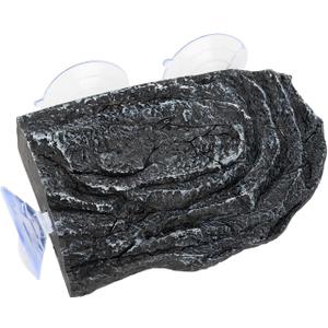 Turtle Basking Platform for Aquatic Pets - Extra Large Basking Platform for Aquatic Turtles with 3 Strong Suction Cups, Floating Resting Dock for Turtle Tank & Aquarium