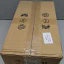 8 Pcs White Frosted Glass Shade Replacements for Pendant Light Fixtures Glass Lamp Shade Cover, 1-5/8 Inch Fitter, 4"w x 6"h, Replacement Lamp Globe for Chandelier Wall Light Sconce