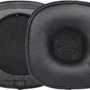 INF Replacement Earpads Cushions Compatible with Marshall Major IV On-Ear Headphone, 1 Pair Protein Leather Ear Pads with Soft Memory Foam, Noise Isolating Earpads(Black)