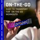 Propel Electrolyte Enhanced Water Drink Mix Powder Packets, Berry, Zero Calorie & 0 Sugar Hydration with Electrolytes and Vitamins C & E (120 Packets) (EXP 04/12/26)