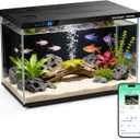 7.5 Gallon Smart Fish Tank with App-Controlled LED