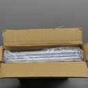 LURIVA Transparent Clear Small Animal Playpen, Guinea Pig Cages, Puppy Dog Playpen, Pet Playpen, Rabbit Bunny Indoor Fence Pen Enclosure, White Clear Plastic Playpen, 12X12 Inch, 12Panels