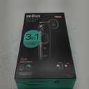 Braun All-In-One Style Kit Series 3 3430, 3-in-1 Trimmer for Men with Beard Trimmer, Ear & Nose Trimmer, Hair Clippers, Ultra-Sharp Blade, 20 Length Settings, Washable (5 Piece Set, Black)