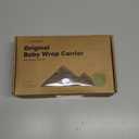 KeaBabies Baby Wrap Carrier - All in 1 Original Baby Carrier Newborn to Toddler Sling, Easy to Wear, Hands Free Bonding, Lightweight, Breathable Infant Wraps (Saddle Brown) (One Size (Pack of 1))