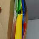 Youyole 200 Pieces Plastic Tags Waterproof Plastic Seal Shipping Tags Logistics Use Big Sign Tie Large Label Tie 250 mm Total Length(Multicolor,3.1 x 3.94 Inches)