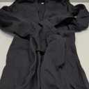 SUUKSESS Women Long Sleeve Ribbed Jumpsuit Zip up Front Workout Bodycon Romper (Medium, 01 Black)