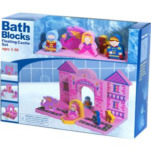 BathBlocks Floating Castle Bath Toy Princess Bath Toys