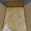 Anywish Small Storage Bins with Lids 6 Packs, Plastic Storage Basket with Bamboo Lid for Pantry Organization and Storage Containers for Shelves Drawers Desktop Closet Playroom Office Home, White