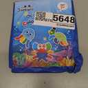 3 otters Color Sorting Sensory Toys, Sea Animals Fine Motor Matching Games Fidget Toys with 3 Game Cards for Toddlers Birthday Christmas Party Gift