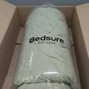 Bedsure Oversized Queen Comforter Set - Olive Green Soft Bedding for All Seasons, Cationic Dyed Bed Set, 3 Pieces, 1 Oversized Queen Size Comforter (98"x98") and 2 Pillow Shams (20"x36"+2")