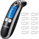 Home Breath Ketosis Meter Professional Breath Ketosis Tester - Portable Ketone Breath Analyzer with 10 Mouthpieces | Ketone Breath Meter for Keto Tracking