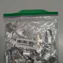 Small Aluminum Locks with Keys, 3/4-Inch Body Width Mini Locks with Same Key for Briefcase, Boxe, Lockers, Luggage,Backpack, 12 Pack