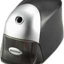 Stanley Bostitch Heavy Duty 1-Hole Electric Pencil Sharpener with Auto Stop Mechanism (EPS8HD-BLK) (Black)