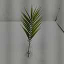 Artificial Palm Leaf In Glass, Realistic Foilage, Minimalist Decor Piece Perfect for Home And Office