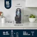 Ninja SLUSHi Frozen Drink & Slushie Machine with RapidChill Technology | 88 oz. Easy Fill Vessel | 5 Preset Programs | Make Margaritas, Frapps, & More | With Dishwasher Safe Parts | Black | FS301