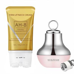 BNCHI AH-8 Firming Neck Cream & Electric Massage Eye Cream Bundle, Revitalizing Smooth of Eye Fine Lines, Eye & Neck Treatment, Lift Crepey Anti-Wrinkle, Deep Hydration Skincare Skin Moisturizer