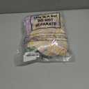 4 Pcs Cute Plaid Dog Dress Set with Bow Tie Harness & Leash for Dogs, Puppy Clothes for Girls Outfits(L,Light Color)