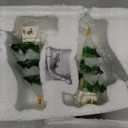 Creative Hobbies Snow Covered Christmas Tree Holiday Decor Night Lights - Includes 5W C7 and Rotational Socket with On/Off Switch (Pack of 2)