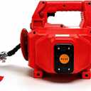1000LB Battery-Powered Winch with 40FT Synthetic Rope, Compatible with Milwaukee 18V Batteries (4.0Ah+), Portable Wireless Remote Control Winch for Lifting & Pulling(Without Battery，Strap)