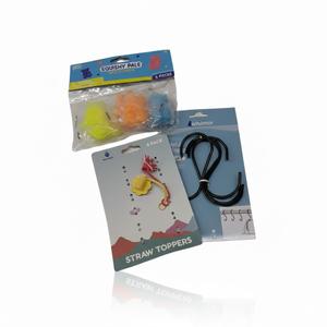 Stainless Steel S Hooks, Black Multi-Purpose Hanging Hooks for Rods, Strong and Durable, Ideal for Kitchen, Closet, and Home Use with 2Pcs MANNA STRAW TOPPERS with ANKER PLAY SQUISHY PALS MULTI PACK 8PIECES