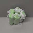 Dog poop bag holder-2 in 1 Dog Waste Bag holder Comes with pet snack box for Leash Lightweight Pet Waste Bag Dispenser，Equipped with nylon rope and buckle (Excluding dog waste bag)(Green) ﻿Pack Of 5