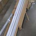 48" W Premium Foldable Accordion Doors, Double Walled Heavy Duty Folding Doors for Interior, Privacy Room Divider, White Oak