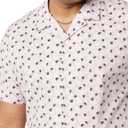 Amazon Essentials Men's Vacation Cotton Button-Down Resort Shirt, Short Sleeve (M)