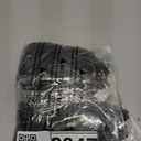 Leeven Boho French Curl Crochet Braids 12 Inch 8 Packs Black Pre Looped Curly Crochet Hair Short Goddess Box Braids Loose Wave Synthetic Hair Extensions for Women Girl (#1B)