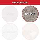 SuperSliders 4712795N Reusable Furniture Sliders for Carpet- Quickly and Easily Move Any Item, 3-1/2 Linen (16 Pack)