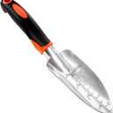 Garden Shovel Trowel Garden Tool with Measurement Mark, Heavy Duty Gardening Shovel Hand Tools Garden Spade with Ergonomic Handle, Small Garden Tools for Gardening Planting Digging Transplanting