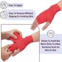 Mr. Pen- Self Adhesive Bandage Wrap, 3" x 5 Yards, 12 Pack, Assorted Colors Elastic Cohesive Bandage Wrap for Sports, Wrist, Ankle and Vet, Grip Tape, Self Sticking, Highly Stretchy for Injury Support