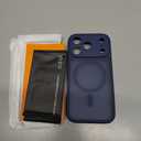 MOZOTER for Iphone 17Pro Ultra Case with Magnetic,[Compatible with MagSafe][12Ft Military Dropproof][2*Screen Protector] Translucent Anti-Slip Back Slim Shockproof Case for Ultra-Blue