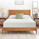 Zinus 10 Inch Full Green Tea Memory Foam Mattress [New Version], Fiberglass Free, Medium Firm Feel, Zoned Pressure Relief, Certified Safe Foams & Fabric, Mattress in A Box (White)