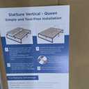 Meliusly SlatSure Queen Size Bunkie Board Heavy Duty Vertical Bed Slats & Foldable Wooden Support Board for Sagging Mattress or Platform Bed Frame, Box Spring Alternative and Replacement