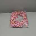 Bibelot 20inch Artificial Forsythia Flower Wreath Spring Summer Fall Wreath Silk Leaves Wreath for Front Door Wreath Porch Farmhouse Patio Garden Home Decor (Pink)