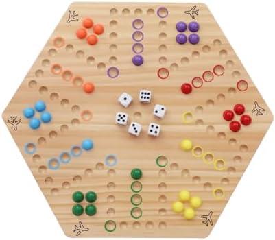HOROW Wahoo Board Game Wooden Original Board Game 15 inch